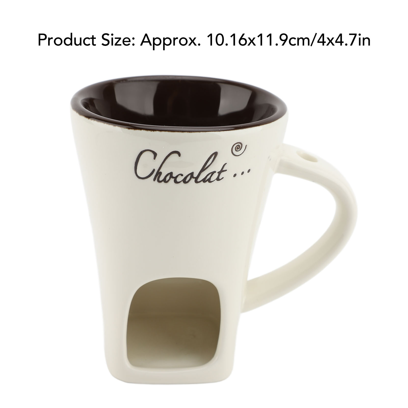 Chocolate Melting Fondue Mug C - مراجعة Fondue Pot Ceramic وسعره