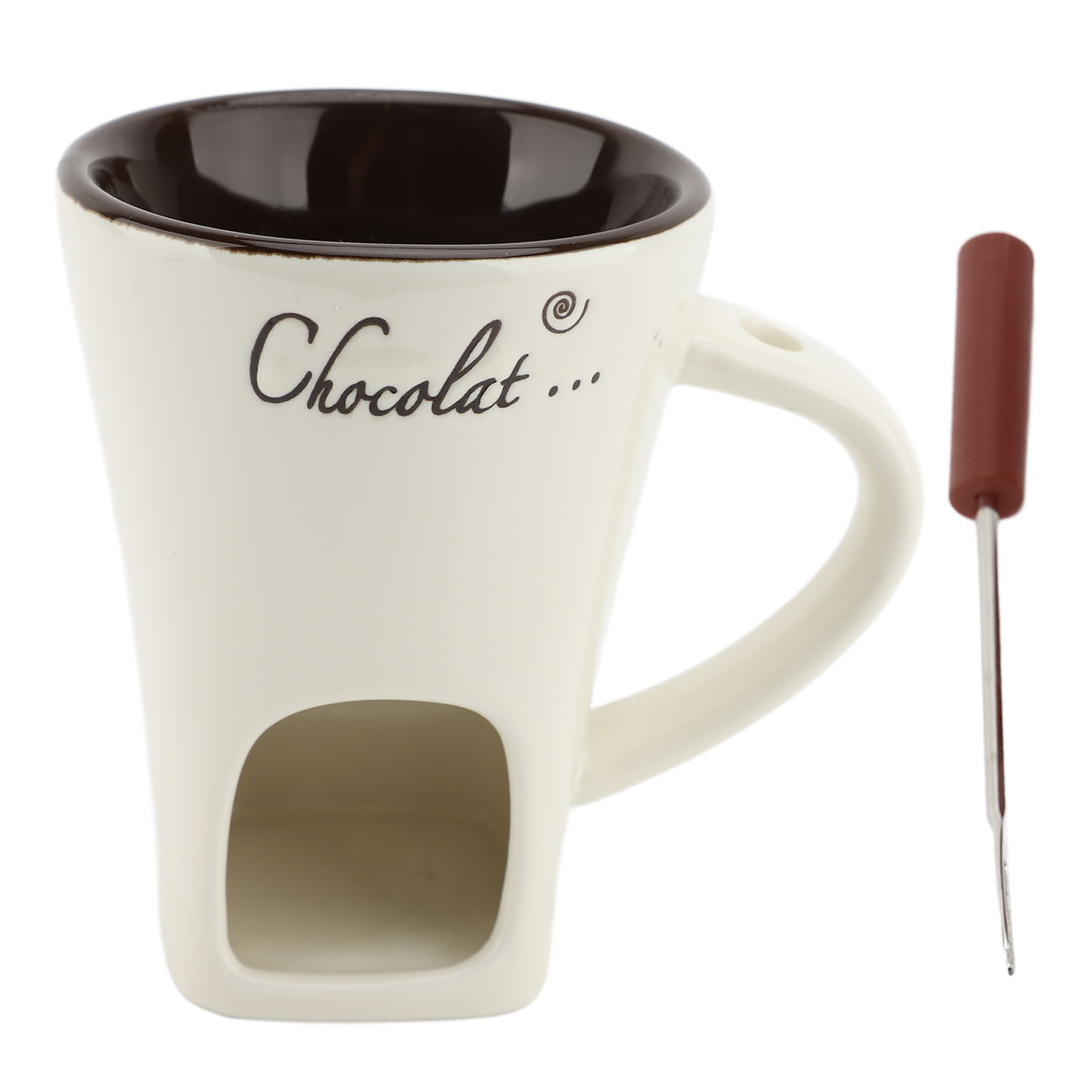 Chocolate Melting Fondue Mug C - مراجعة Fondue Pot Ceramic وسعره
