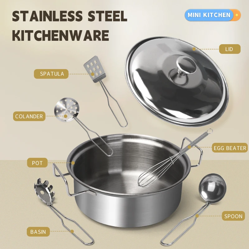 Stainless Steel Kids Kitchen T - مراجعة Paella Pan Steel وسعره