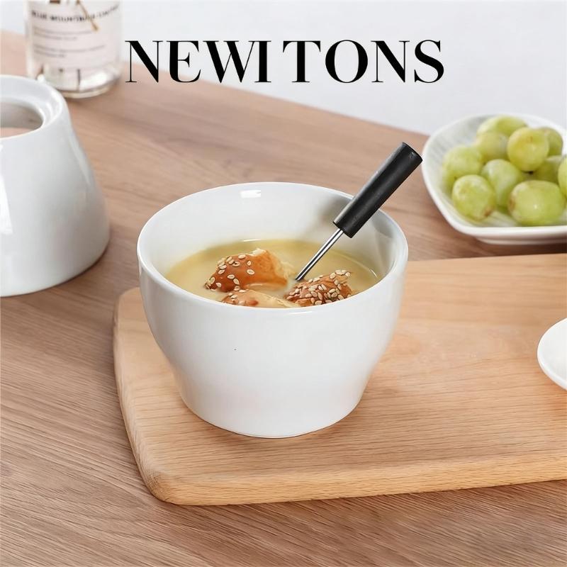 QX2E Elegant Mini Ceramic Fond - مراجعة Fondue Pot Ceramic وسعره