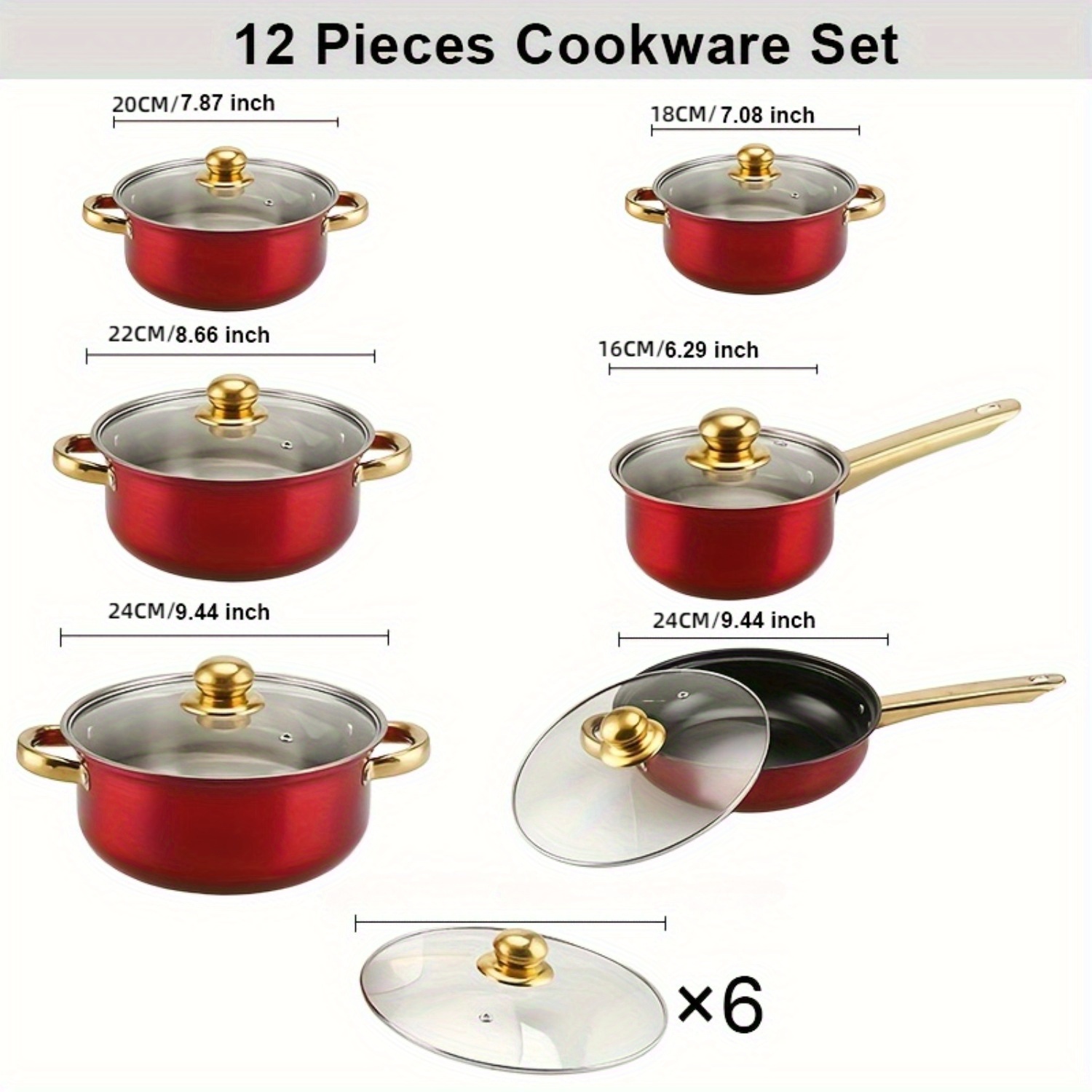 12pcs Stainless Steel Kitchenw - مراجعة Paella Pan Steel وسعره