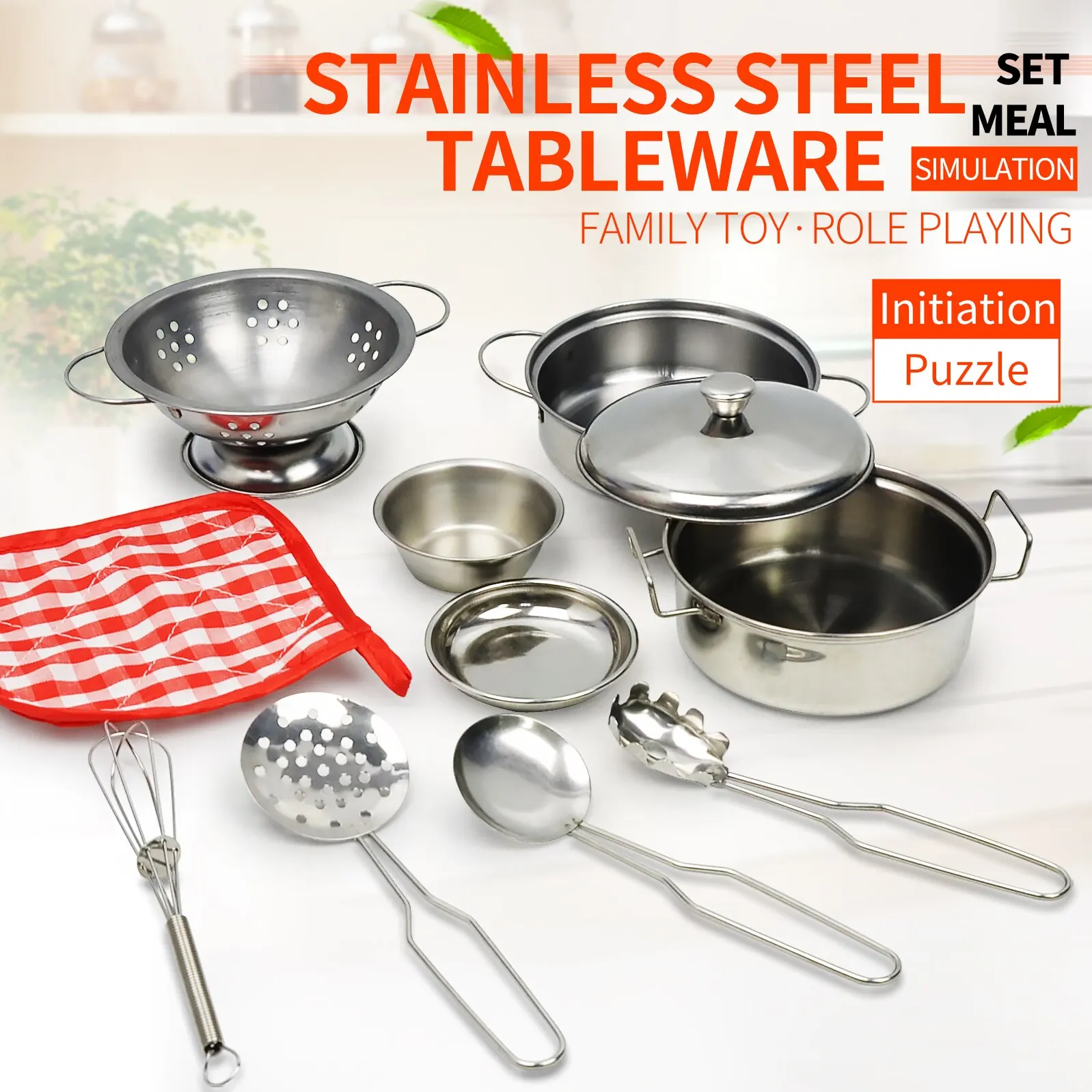 Kitchen Pretend Play Accessori - مراجعة Paella Pan Steel وسعره