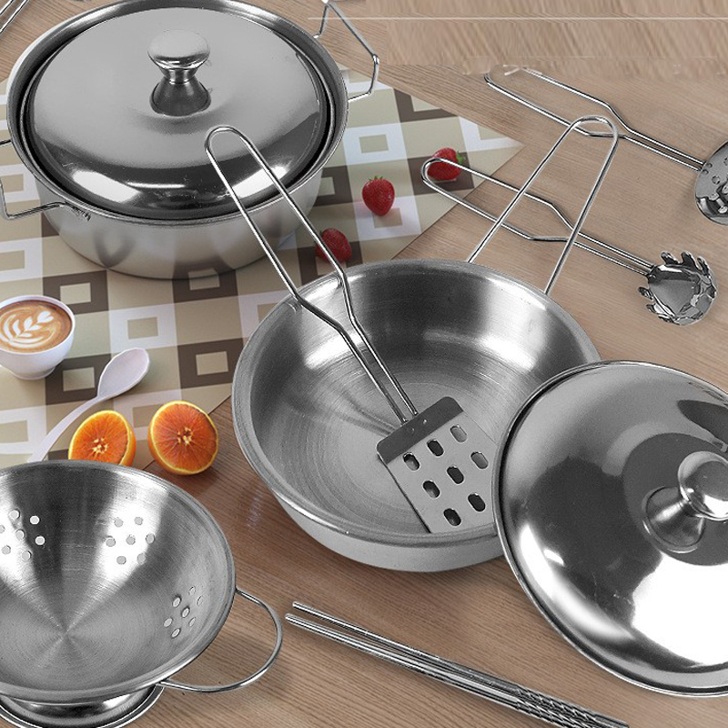 Kitchen Pretend Play Accessori - مراجعة Paella Pan Steel وسعره