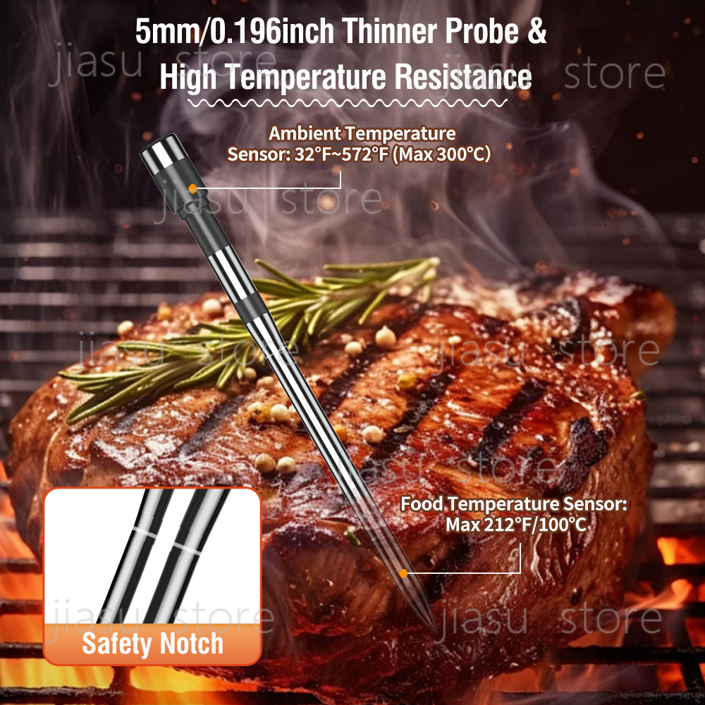 2026 Upgraded Bluetooth BBQ Th - مراجعة Home Cooking App وسعره