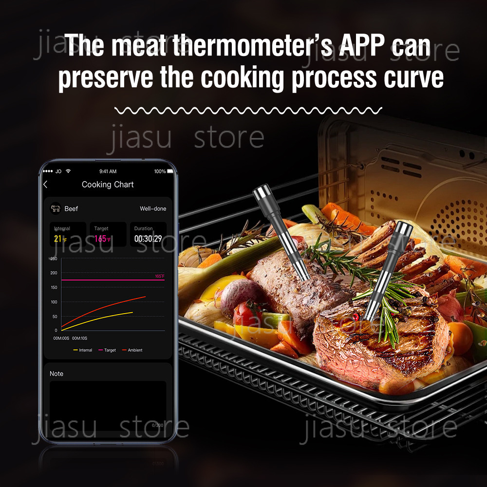 2026 Upgraded Bluetooth BBQ Th - مراجعة Home Cooking App وسعره