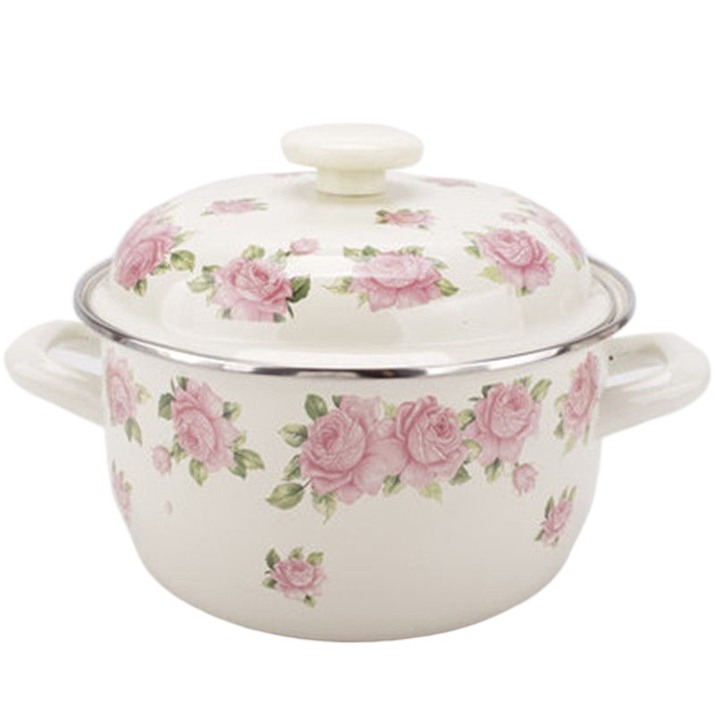 Thickened 16-24cm Elegant Pink - مراجعة Fondue Pot Ceramic وسعره