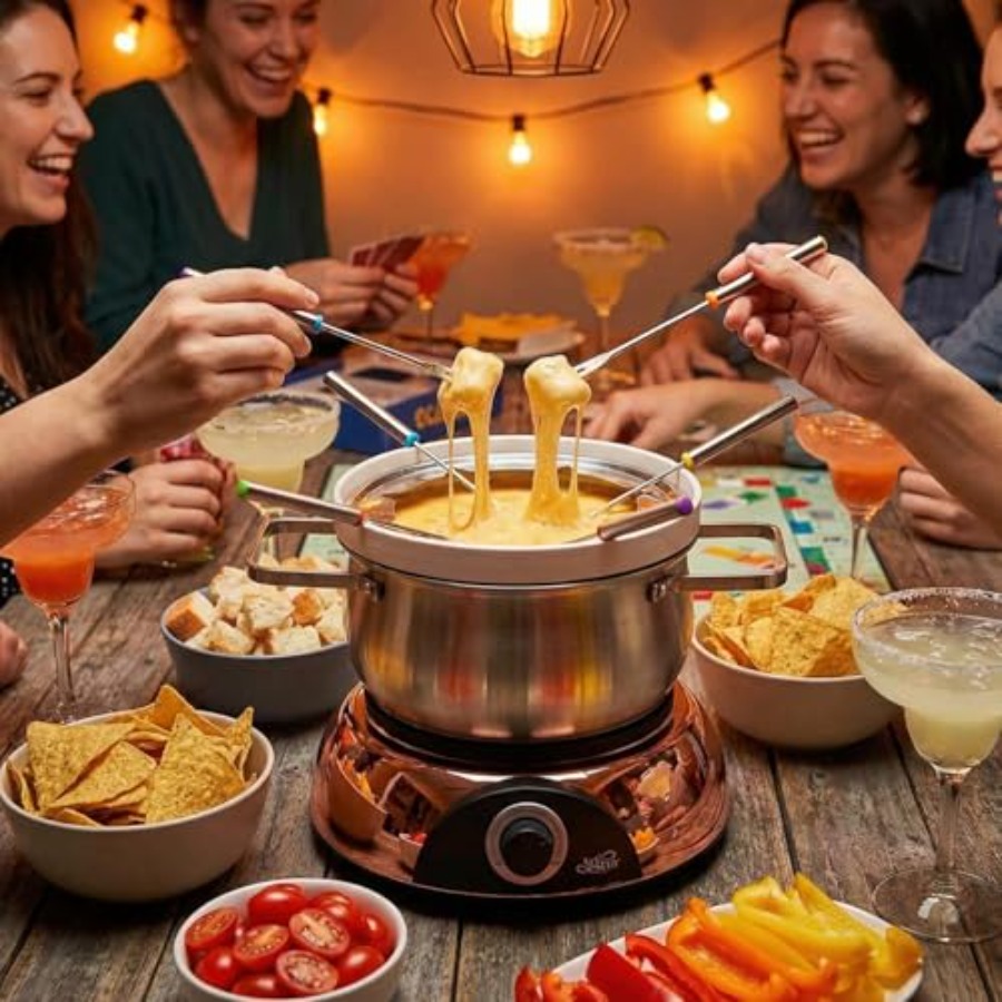 Artestia Electric Fondue Pot S - مراجعة Fondue Pot Ceramic وسعره