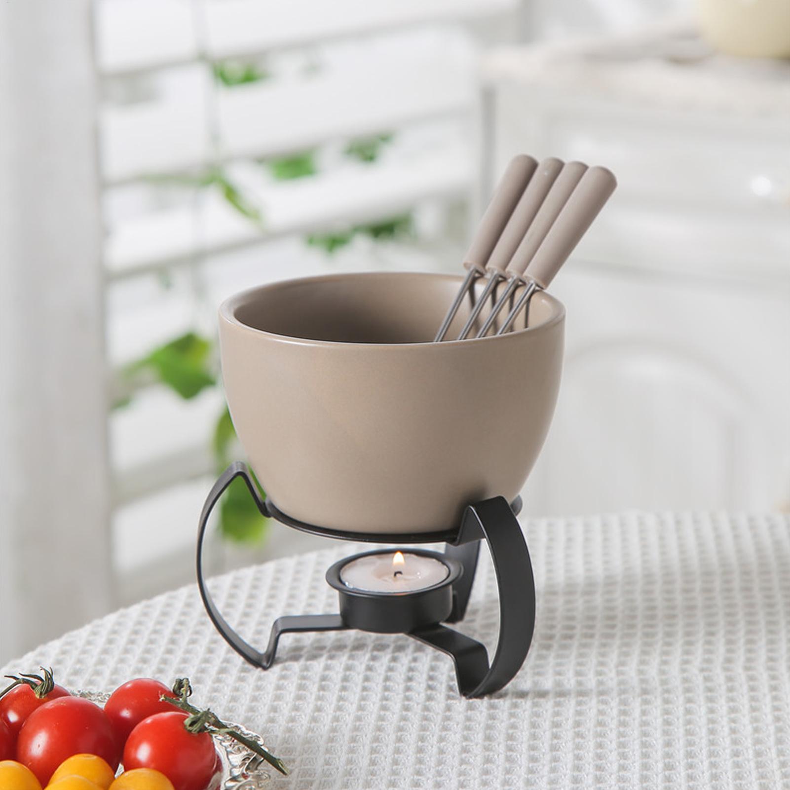 450ml Mini Ceramic Fondue Mug  - مراجعة Fondue Pot Ceramic وسعره