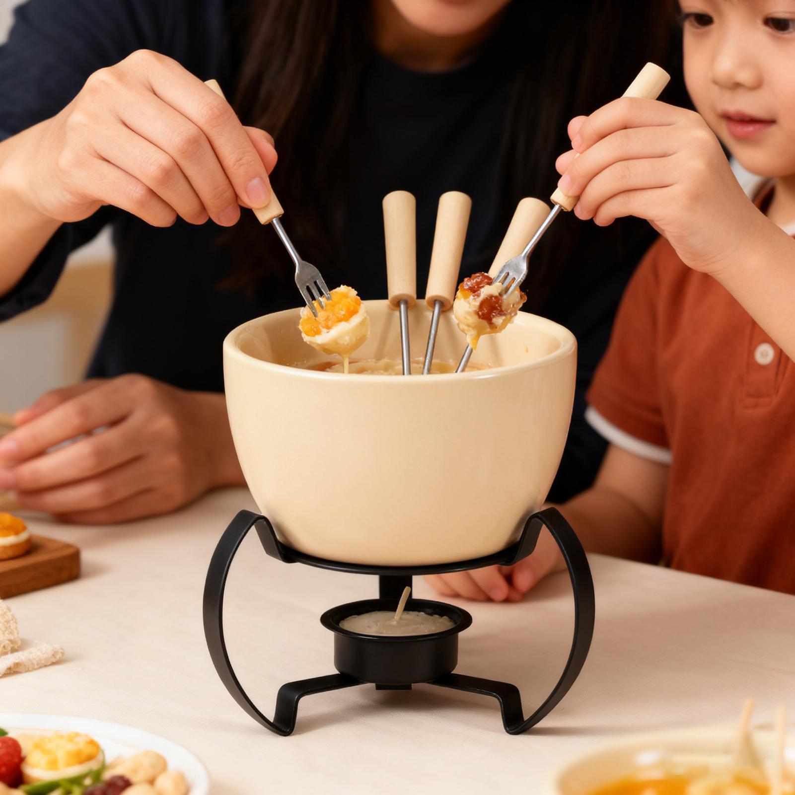 450ml Mini Ceramic Fondue Mug  - مراجعة Fondue Pot Ceramic وسعره