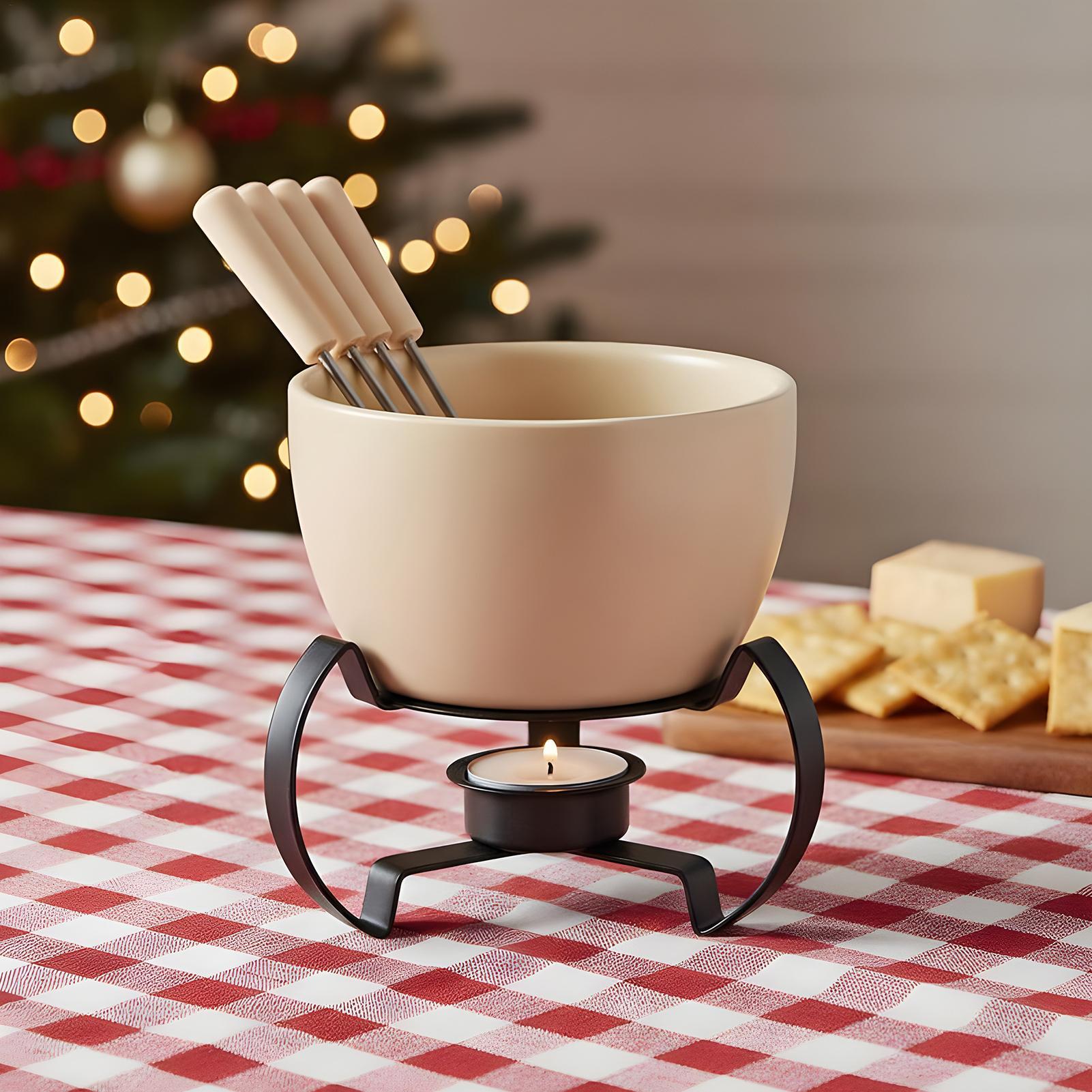 450ml Mini Ceramic Fondue Mug  - مراجعة Fondue Pot Ceramic وسعره