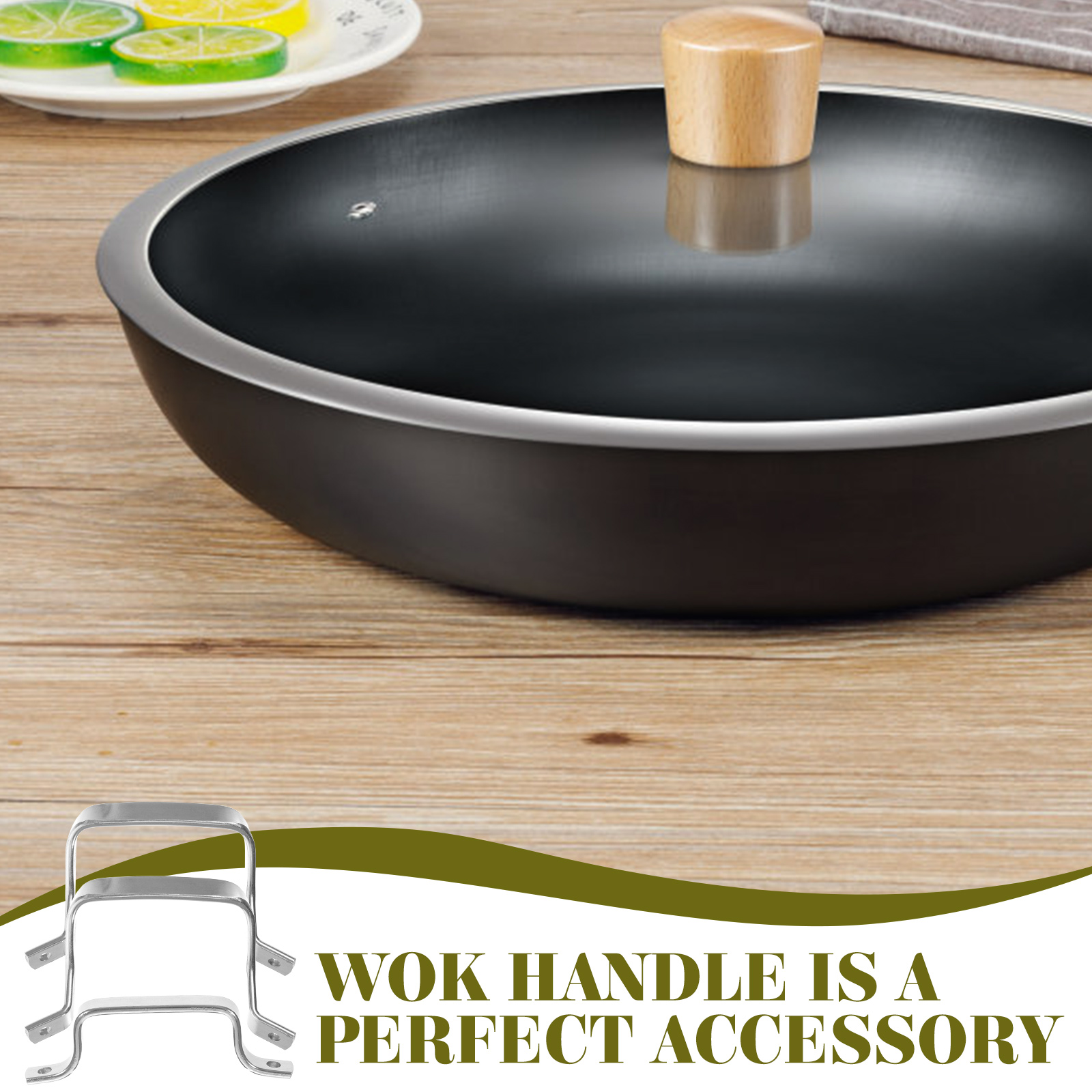 1 Set Pan Hand Grip Replacemen - مراجعة Paella Pan Steel وسعره